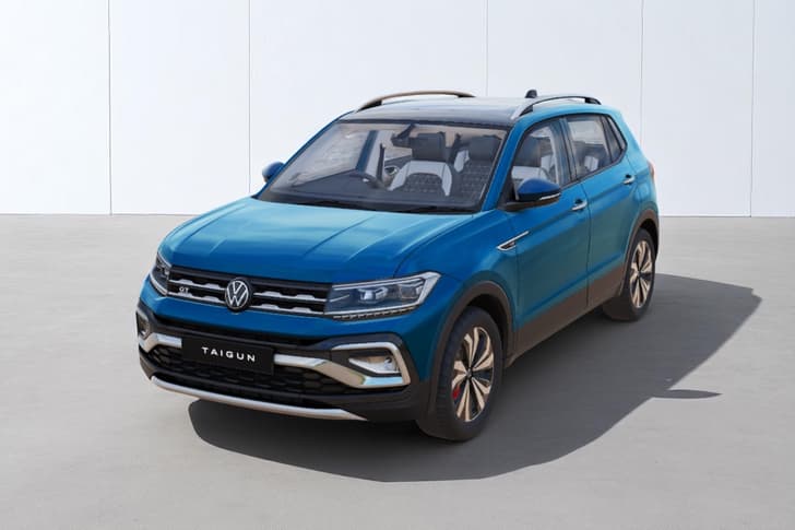 Volkswagen Taigun Color Lava Blue